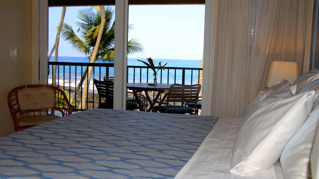 Oceanfront-Incredible Views, Surf Break & Romantic Sunsets At Bali Kai 223 Kailua-Kona Exterior foto