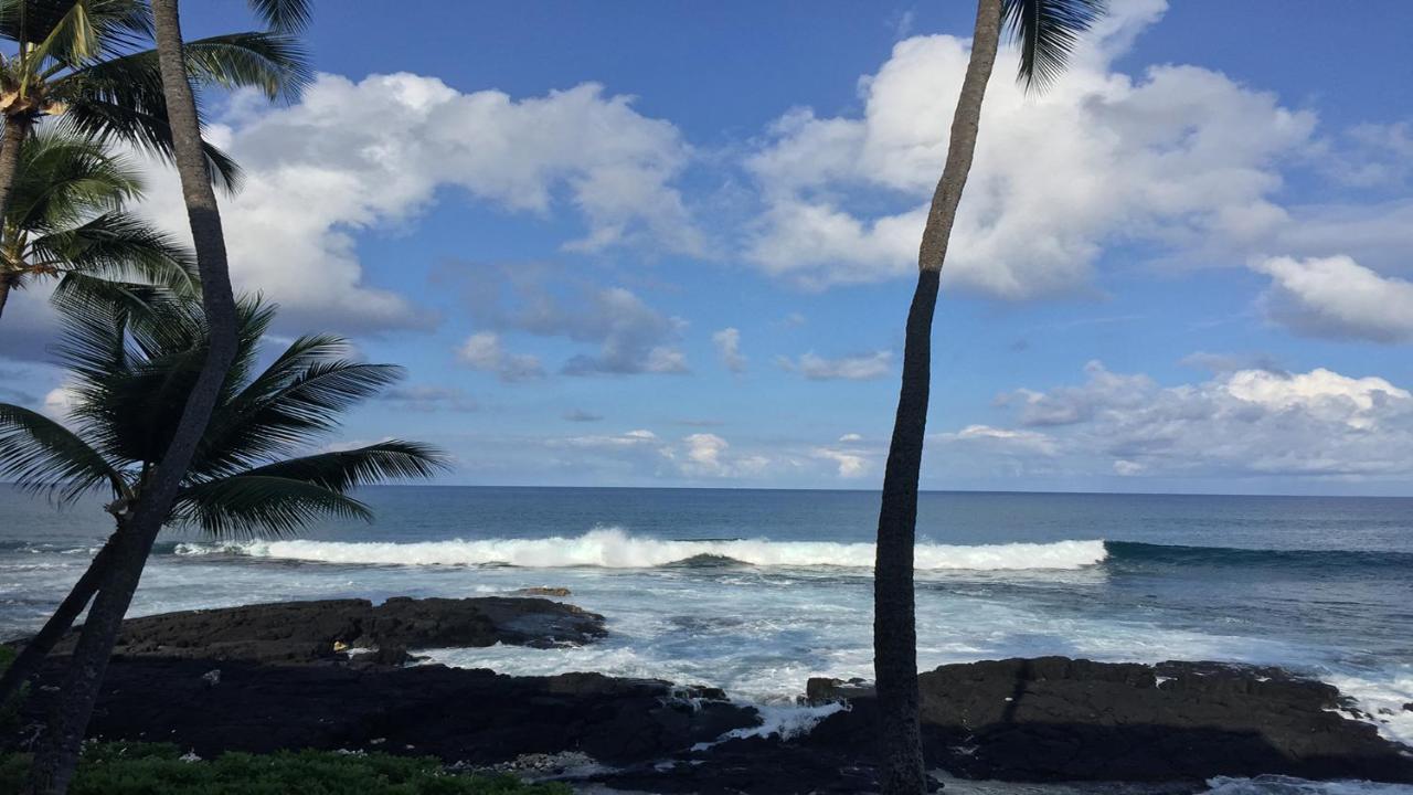 Oceanfront-Incredible Views, Surf Break & Romantic Sunsets At Bali Kai 223 Kailua-Kona Exterior foto