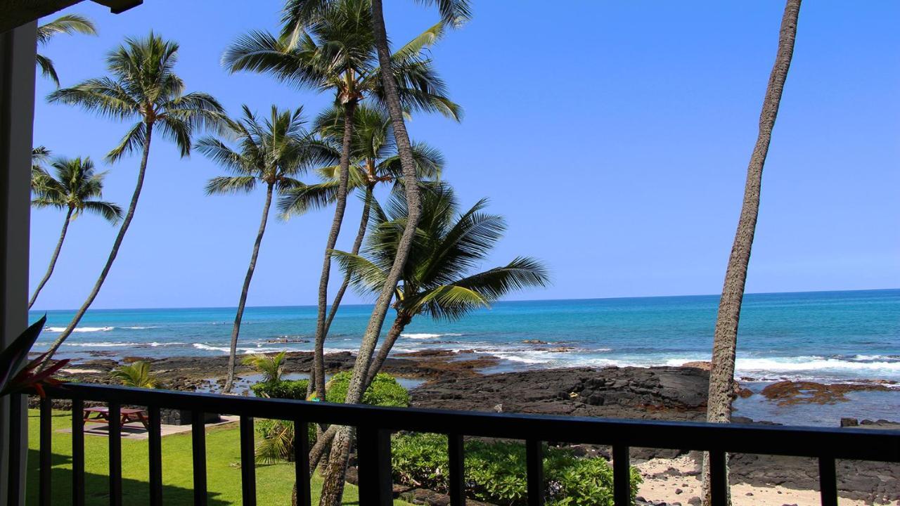 Oceanfront-Incredible Views, Surf Break & Romantic Sunsets At Bali Kai 223 Kailua-Kona Exterior foto